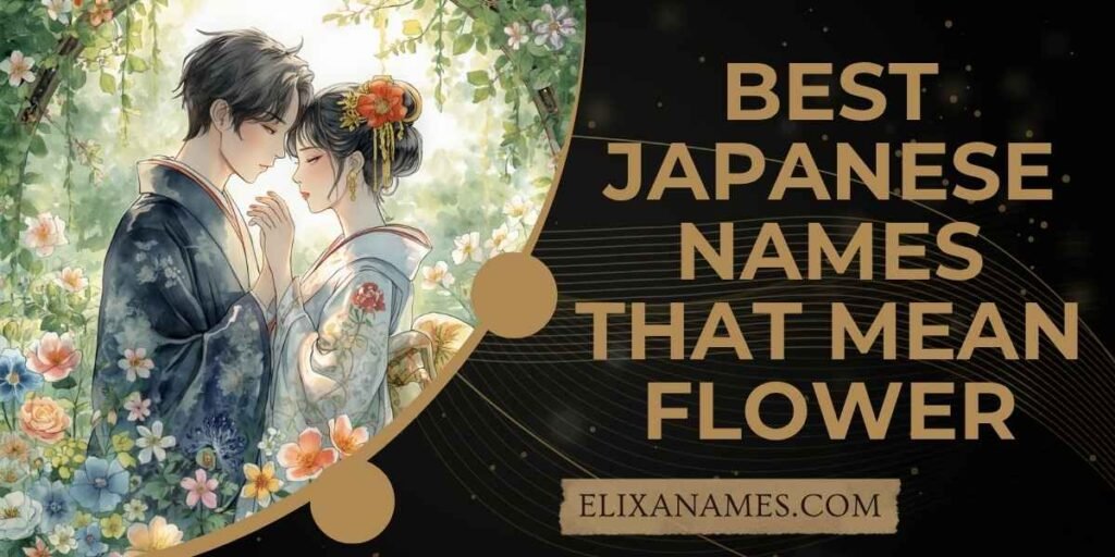 Best Japanese Names That Mean Flower