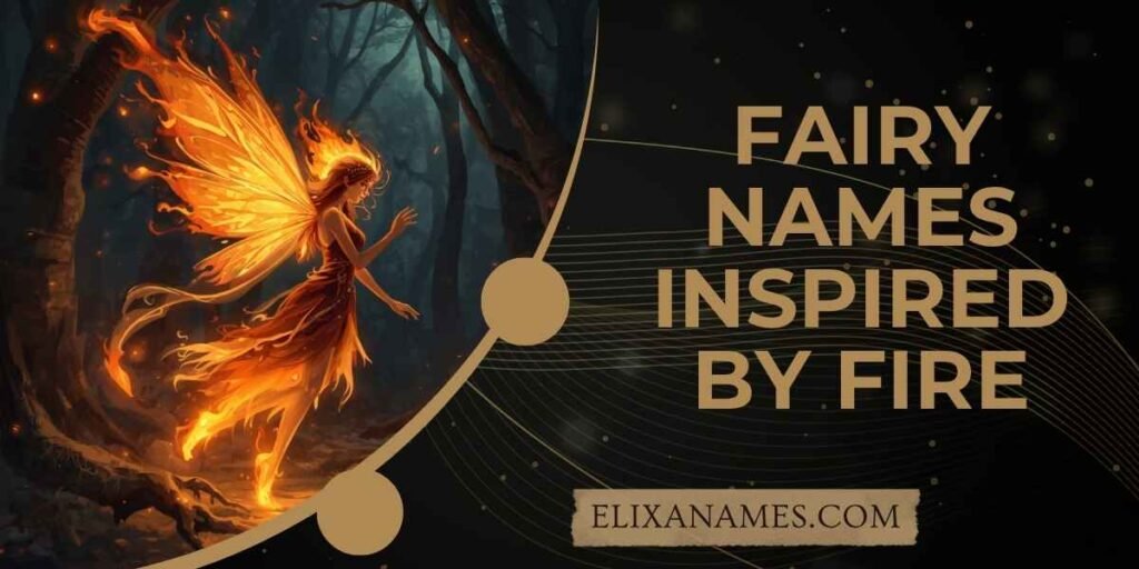 Fairy Names Inspired by Fire
