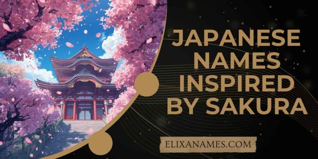 Japanese Names Inspired by Sakura