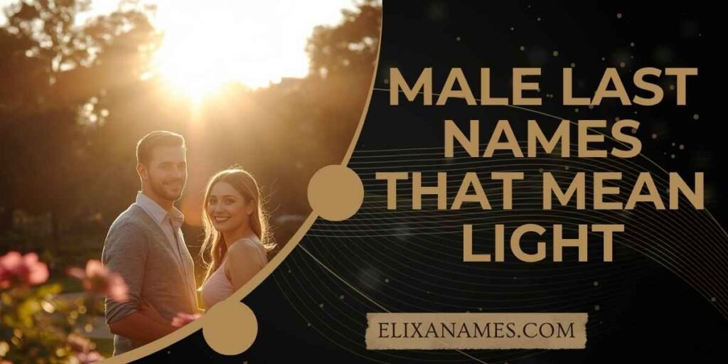 Male Last Names That Mean Light