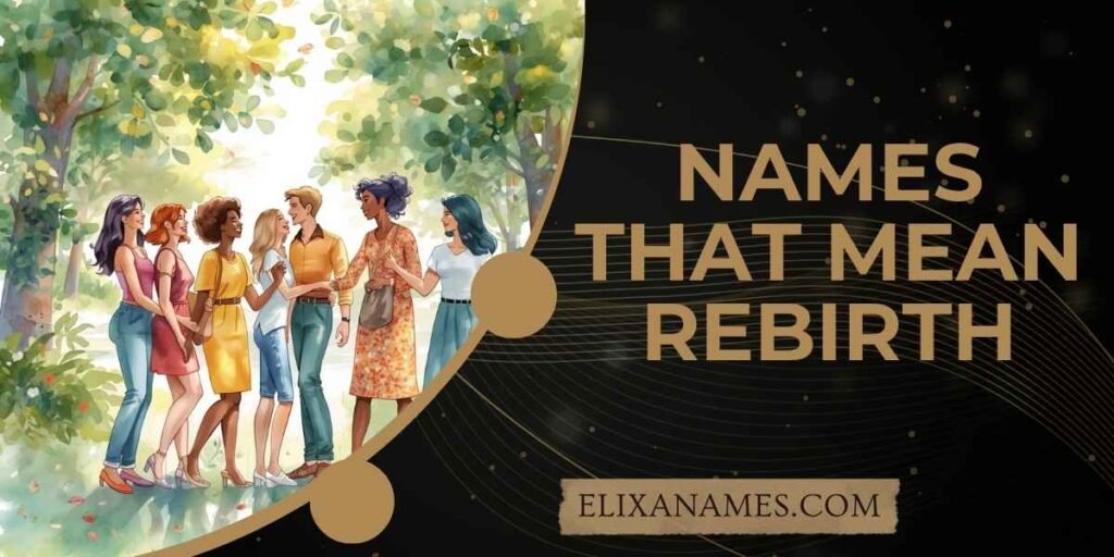 Names That Mean Rebirth