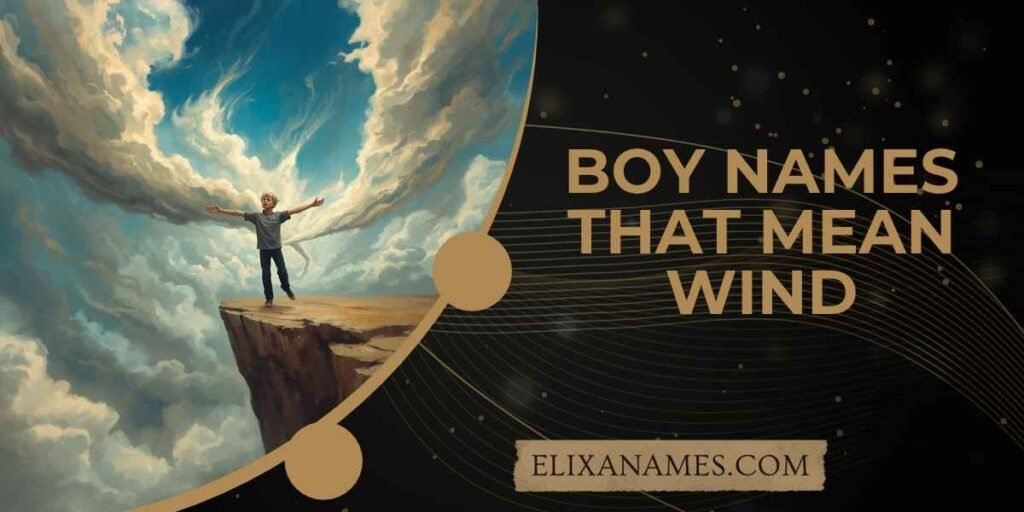 Boy Names That Mean Wind