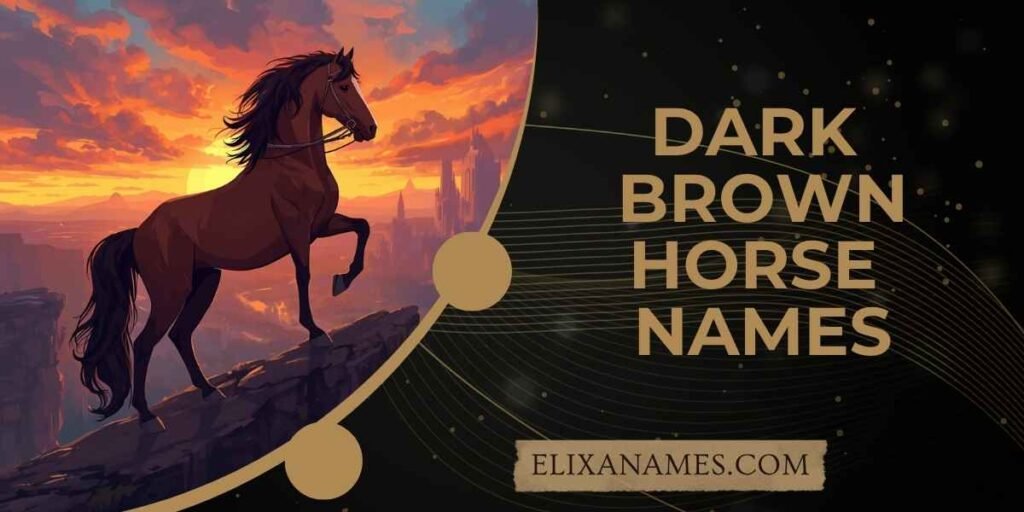 Dark Brown Horse Names