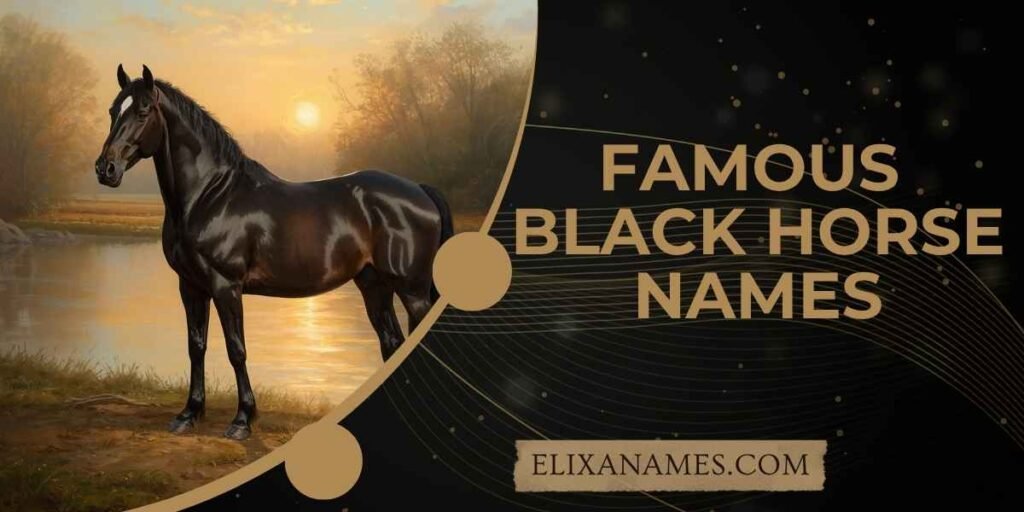 Famous Black Horse Names