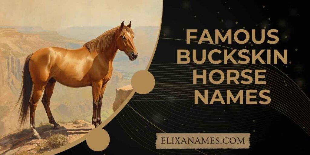 Famous Buckskin Horse Names
