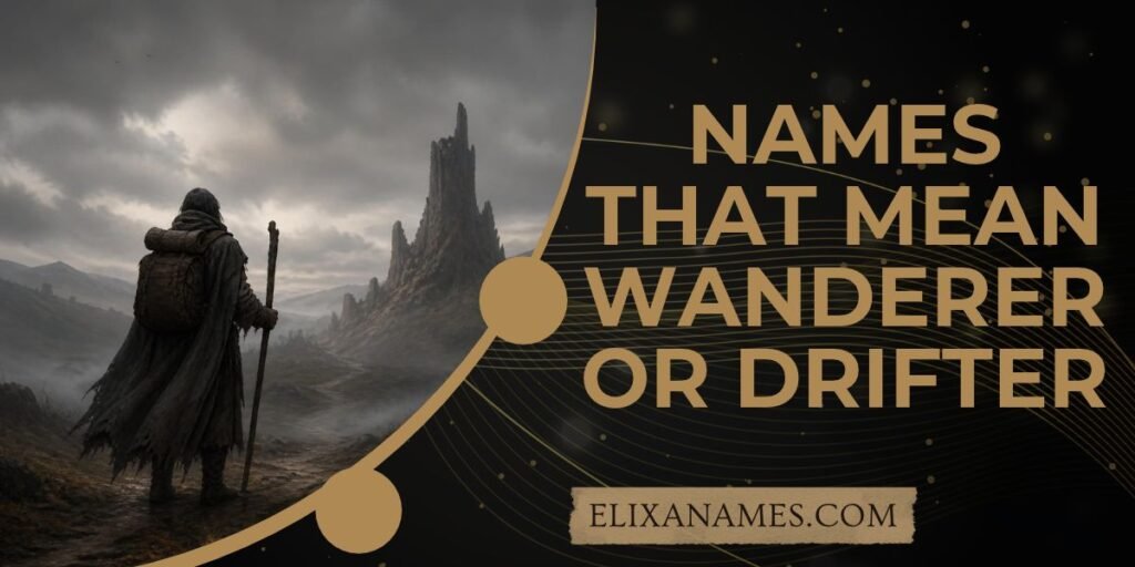 Names That Mean Wanderer or Drifter