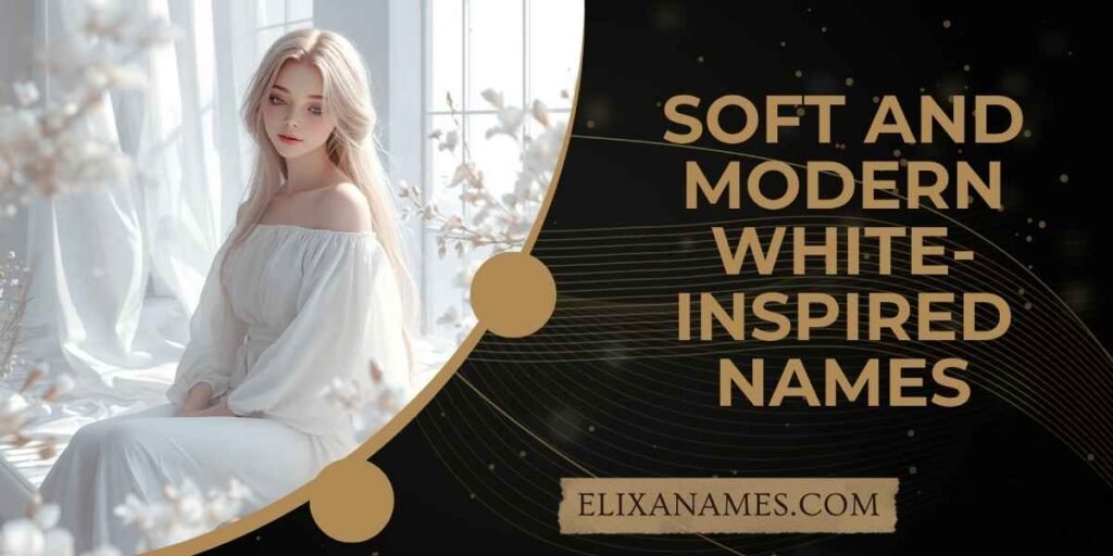 Soft and Modern White-Inspired Names