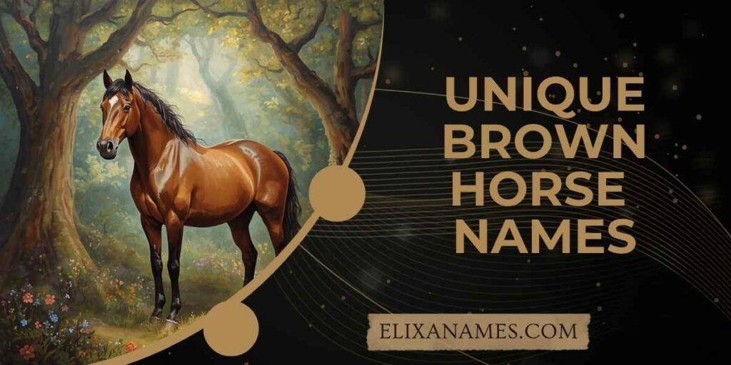 Unique Brown Horse Names