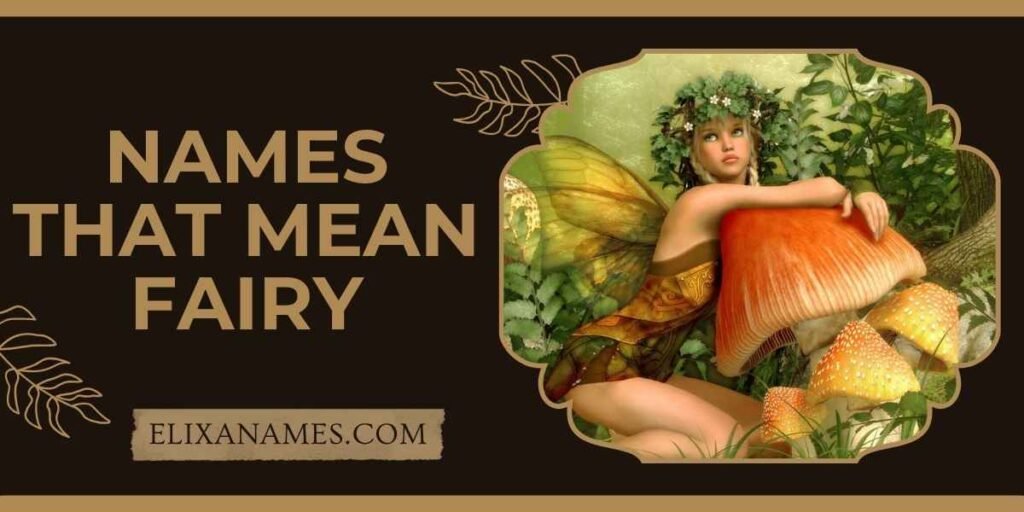 Names That Mean Fairy